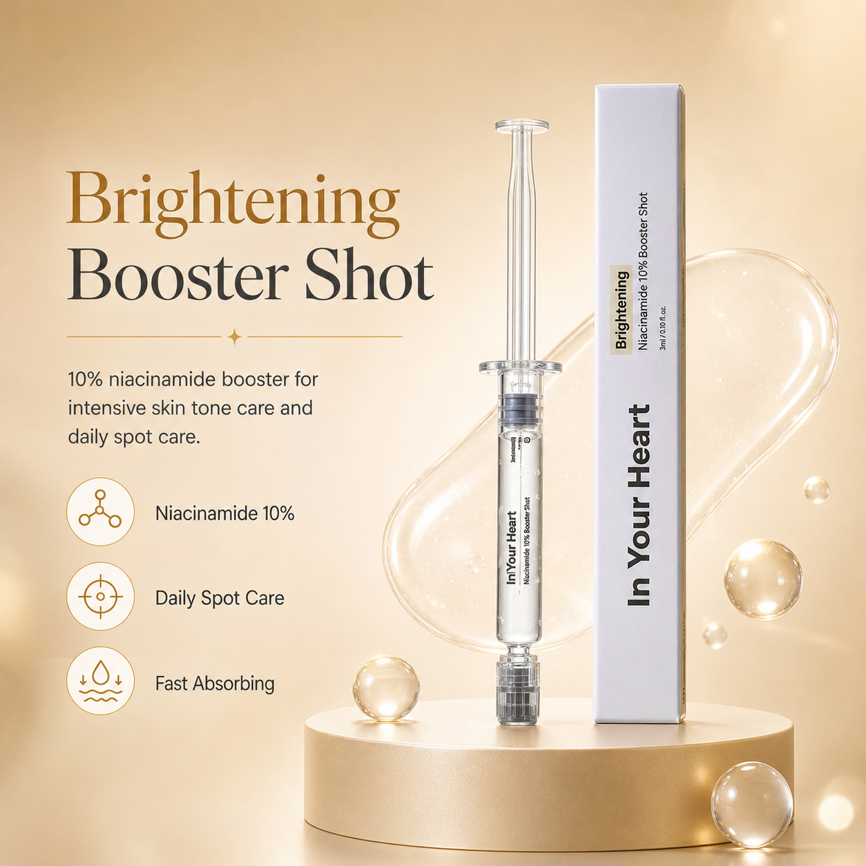 Brightening Booster Shot 3.5ml 1ea (Niacinamide 10%)